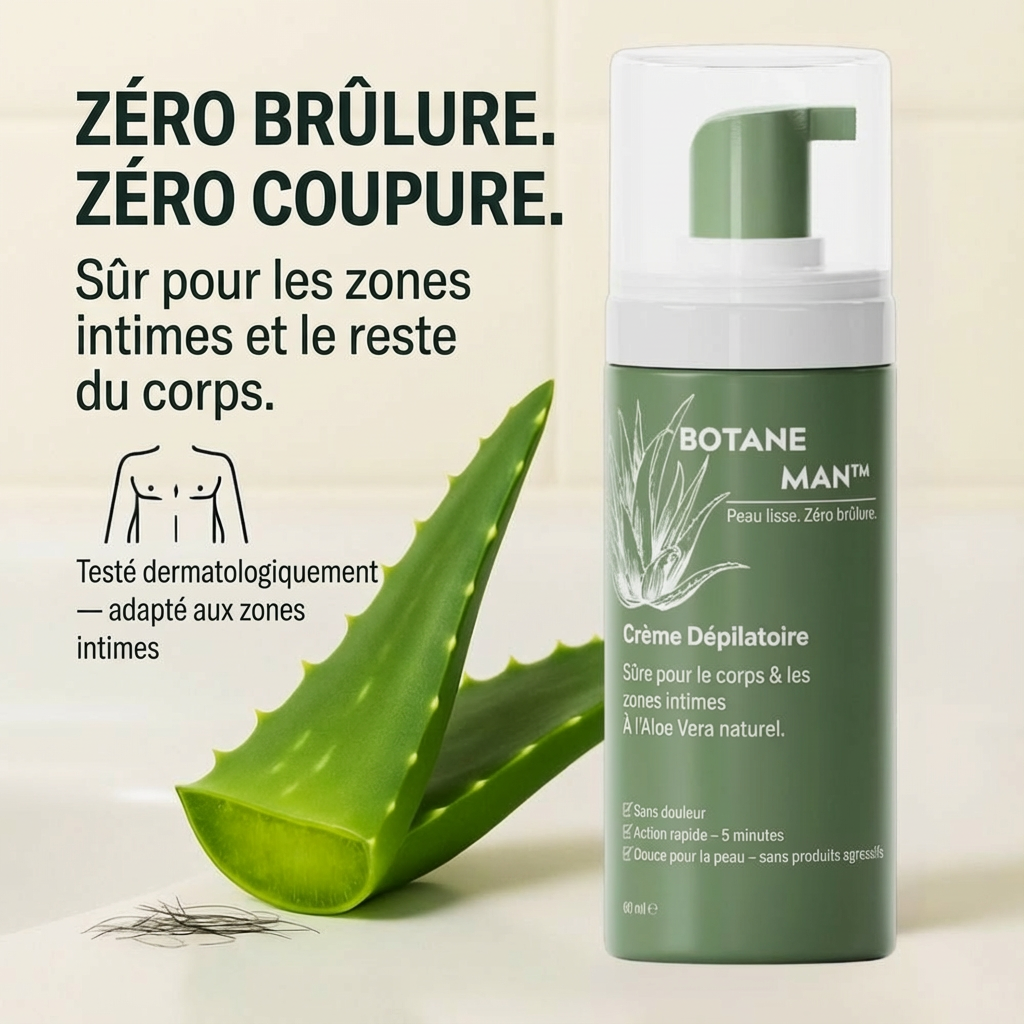 Crème Dépilatoire Botane
